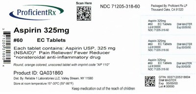 36961801501-ASPIRIN 325 MG EC TABLET-100.jpg 71205-318-60 - 36961801501 ASPIRIN 325 MG EC TABLET 100